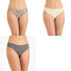NWT Alfani Women's Laser Cut Hipster Underwear Panties 3 pair